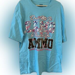 Camo and Ammo NWOT Shirt,XL
